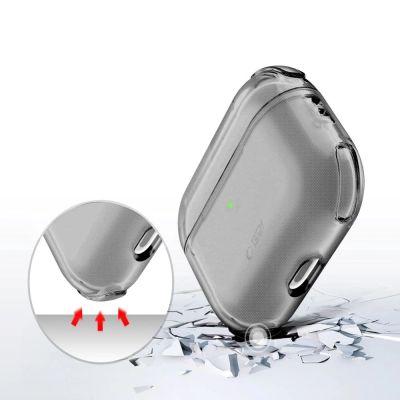 7. Tech-Protect Bounce Case for AirPods Pro 3 - Translucent