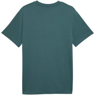 2. Puma Ess 2 Color Small No. 1 Logo Tee Green 684717 90