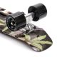 11. Meteor Flowers Black 22606 Skateboard