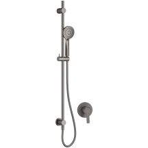 Deante ARNIKA NAC_D9TP Titanium concealed shower set with rail