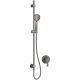 Deante ARNIKA NAC_D9TP Titanium concealed shower set with rail