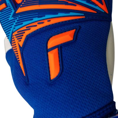 6. Reusch Attrakt Freegel Advance Goalkeeper Gloves Blue-Orange 5670235 4129