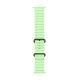 3. Apple Strap 49mm Neon Yellow Ocean Band - Titanium Black
