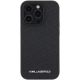 3. Karl Lagerfeld Quilted K Pattern iPhone 15 Pro Case - Black
