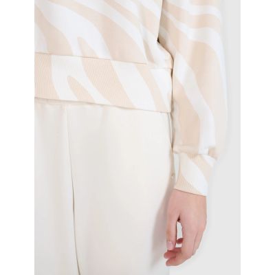 6. Women's sweatshirt without zipper and hood 4F 4FWSS25TSWSF1579-11A