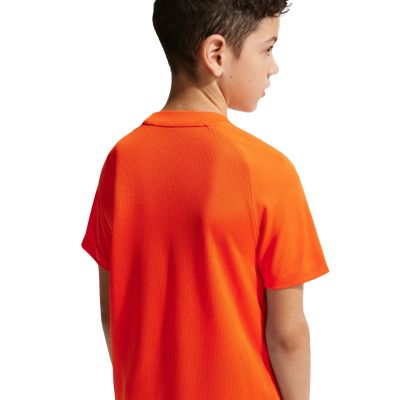 10. Nike Dri-Fit Park VIII Kids' T-Shirt Orange HV8182 819