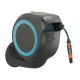 2. Gardena 18610-20 Garden Hose Reel Wall-Mounted Automatic Hose Cart Gray, Turquoise