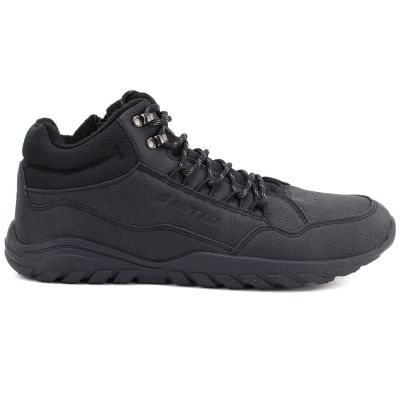 2. Men's high-top sports shoes, barefoot, elastic, black, LOTTO 2401970U