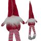 5. DECORATIVE gnome dwarf 30+15cm red