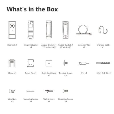 19. Imou DB60 Kit Wireless Doorbell