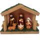 CHRISTMAS NATIVITY SCENE 15X6.5X11CM SASKA GARDEN