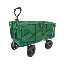 AWTOOLS HIGH GARDEN TRANSPORT TROLLEY WITH COVER 300kg