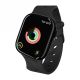 Decoded Silicone Ares Splice Band for Apple Watch 40/41/42mm - Black