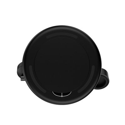 8. Baseus Swan inductive charger (MagSafe compatible) stand for iPhone, Apple Watch, AirPods + USB-C cable 1m black (WXTE000101)