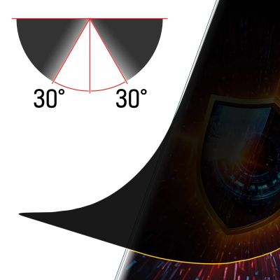 2. Privacy Film 3mk Silky Matt Privacy for Huawei P30 Pro