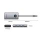 2. Orico PW11 6in1 USB-C Docking Station 3x USB-A 3.0 1x USB-C PD 100W 1x HDMI 4K 30Hz 1x RJ45 2.5G Ethernet - Gray