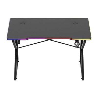 15. Huzaro Hero 1.7 RGB Black Gaming Desk