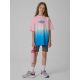 4. Girls' loose T-shirt with print 4F 4FJRSS26TTSHF4186-91A