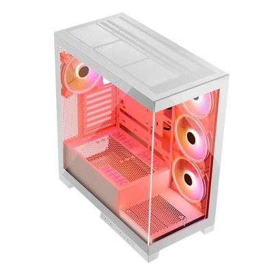 4. MODECOM VOLCNO SPACE APEX ARGB MIDI WHITE CASE