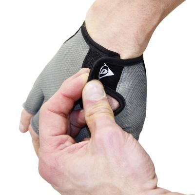 11. DUNLOP RM SENIOR CYCLING GLOVES GREY