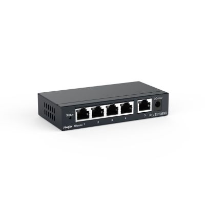 4. Ruijie Networks RG-ES105GD Network Switch Unmanaged Gigabit Ethernet (10/100/1000) Black