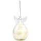 3. MOULDED GLASS BAUBLE ANGEL 11 CM SASKA GIFT & DECOR