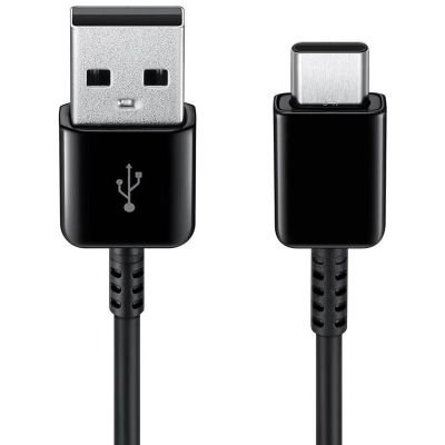 2. Samsung EP-DR140ABE USB-A - USB-C Cable 0.8m (Bulk - Replacement Packaging) - Black