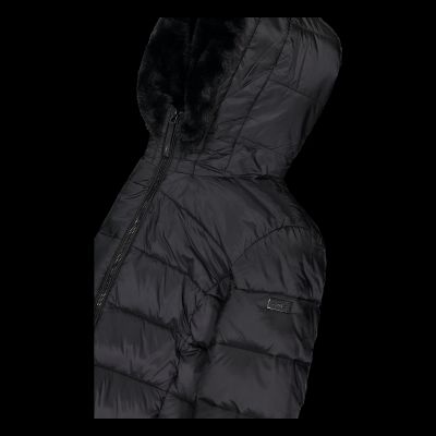 11. CMP women's winter jacket with hood, sports, insulated, black (34K0036F/U901)