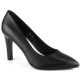 6. Sergio Leone W SK415A black high heel pumps