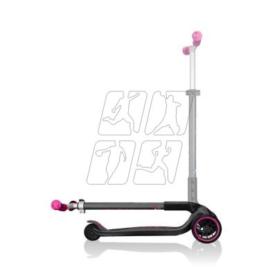 26. Globber Master Prime 3-Wheel Scooter / Black - Neon Pink 664-110