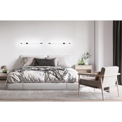 14. Activejet AJE-LUNGO Black LED Wall Lamp