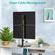 24. TECHLY VERTICAL DESK STAND FOR 2 MONITORS 13-27" LCD 10KG