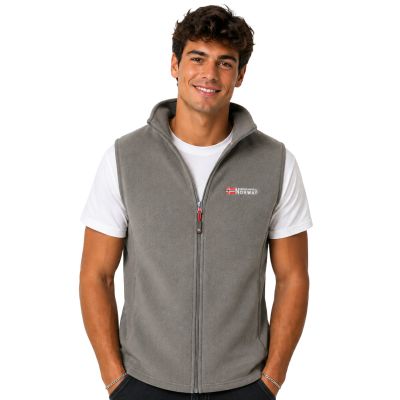 Men’s Fleece Jacket Geographical Norway VUG DARK GREY DB MEN 233 (WZ4424H/GN-DARK GREY)