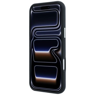5. BMW Sign Deboss Quilted Metal Logo MagSafe Case for iPhone 18 Pro Max / 17 Pro Max - Dark Gray