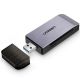 3. Ugreen SD / micro SD / CF / MS card reader for USB 3.0 gray (50541)