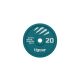 tiguar Color Rubber Bumper 20 kg