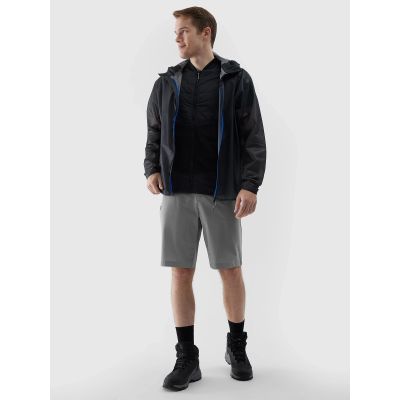 7. Men's trail running vest with primaloft black eco fill 4F