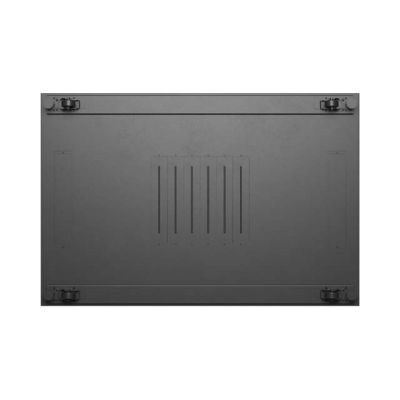12. 19" 22U 800x1200 black Lanberg floor-standing rack cabinet with perforated doors (flat pack)