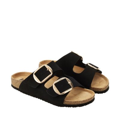 2. Lee Cooper Women's Slides Black LCW-26-35-4455LA