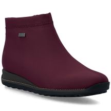 Rieker TEX 98251-35 waterproof insulated burgundy women's ankle boots