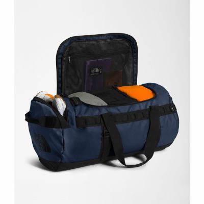 3. Base Camp Duffel M - Summit Navy - TNF Black
