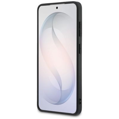 5. BMW Leather Hot Stamp MagSafe Case for Samsung Galaxy S26 - Black