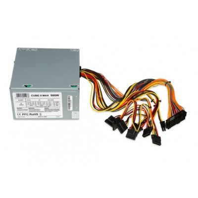 4. IBOX CUBE II 500W 12 CM FAN Power Supply ZIC2500W12CMFA