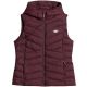 2. Women's 4F F372 Burgundy Vest 4FWAW26TVJAF372 60S