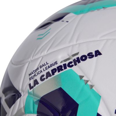 4. Adidas Queens League White, Purple, and Green Football KE8232