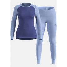 Thermal underwear - Odlo Set ACTIVE WARM Special Set size S Navy blue