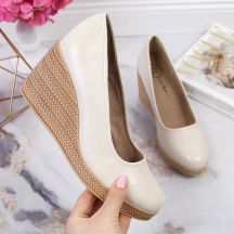 Pumps on the wedge Filippo W PAW339C beige