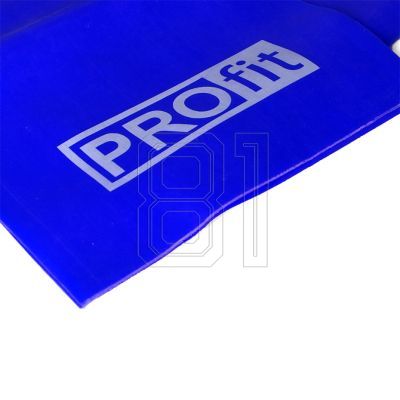 5. Fitness rubber PROFIT LONG MEDIUM 200x15x0.45cm blue DK 2227