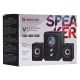 9. Defender V11 2.1 11W USB Computer Speakers Bass and Treble Control 65111