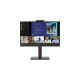 Lenovo ThinkVision T24v-30 LED display 60.5 cm (23.8") 1920 x 1080 px Full HD Black